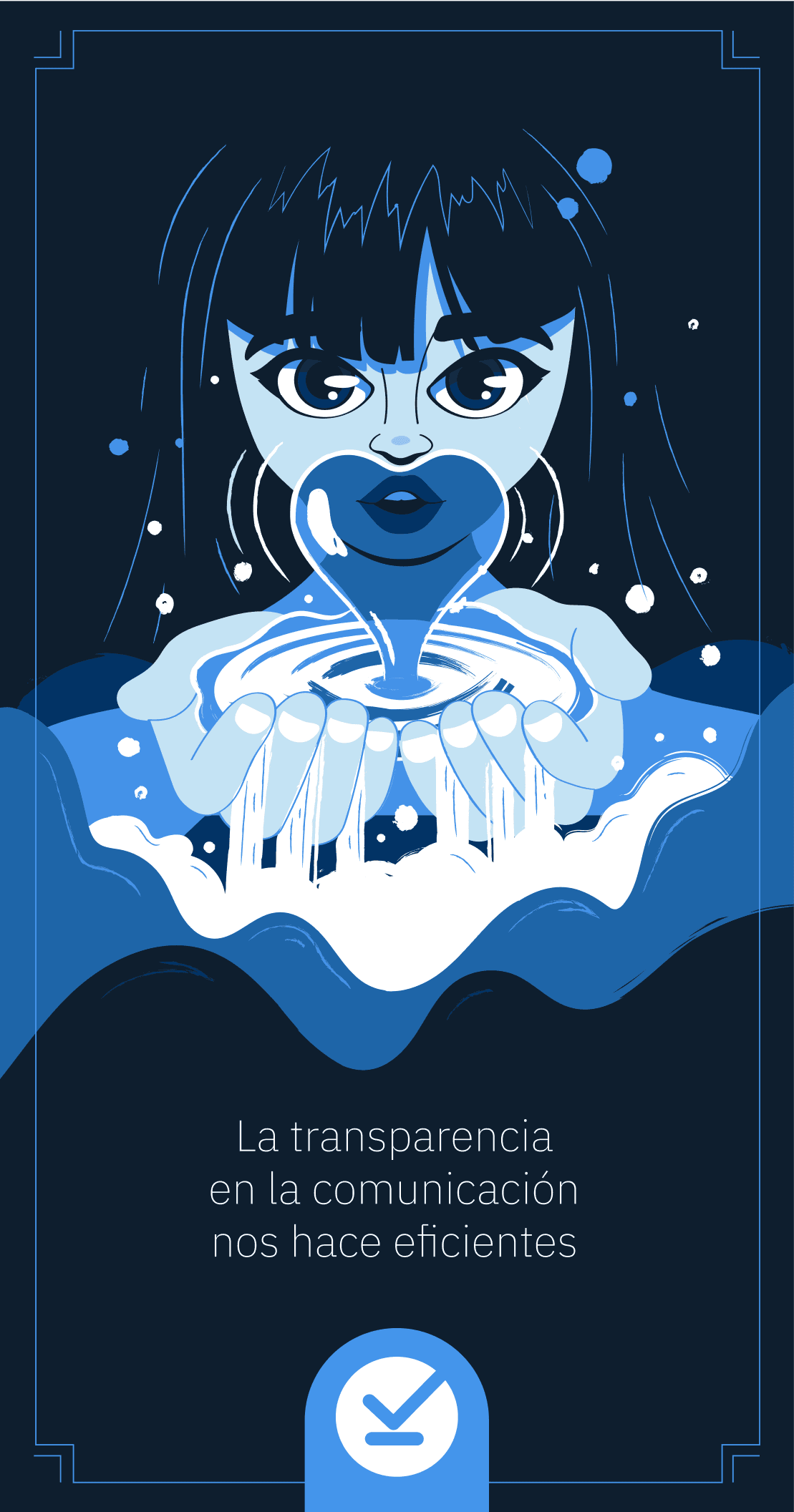 Transparency in communication makes us efficient